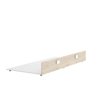 CAMA ARRASTRE INFERIOR DINA COLOR NATURAL / BLANCO