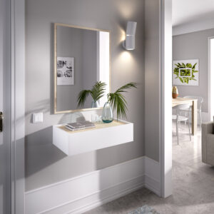 RECIBIDOR OTIS CON CAJON Y ESPEJO