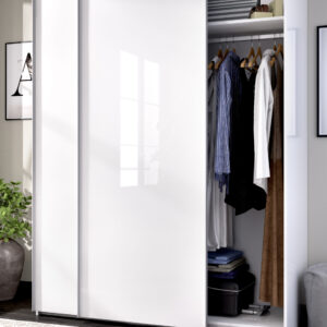 ARMARIO 2 PTAS CORREDERA 150 BLANCO